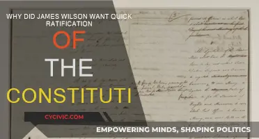James Wilson's Urgent Push for Constitution Ratification