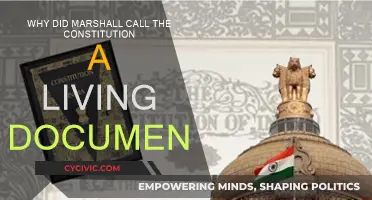 The Constitution: A Living Document, Marshall's Vision