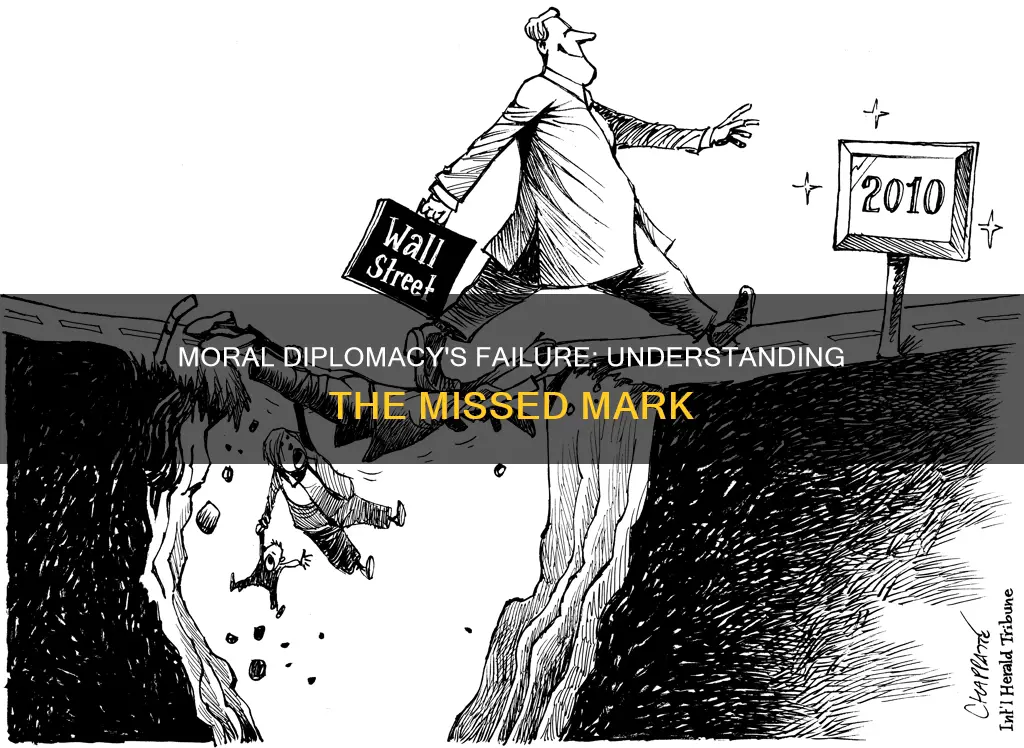why did moral diplomacy fail