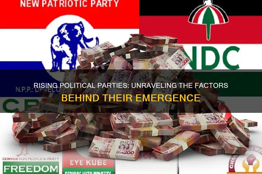 why did new political parties emerge