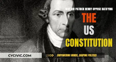 Patrick Henry's Opposition to the US Constitution