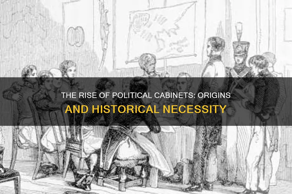 why did political cabinets form