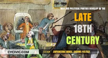 The Rise of Political Parties: 18th-Century Roots and Reasons