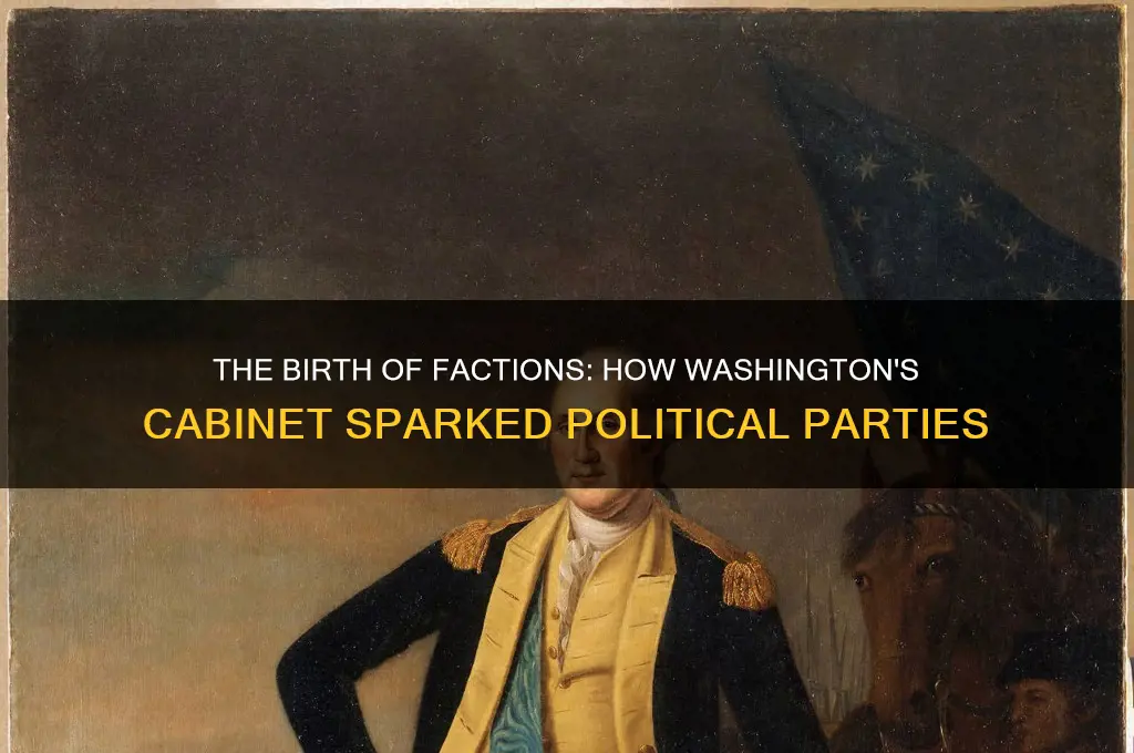 why did political parties emerge within washington