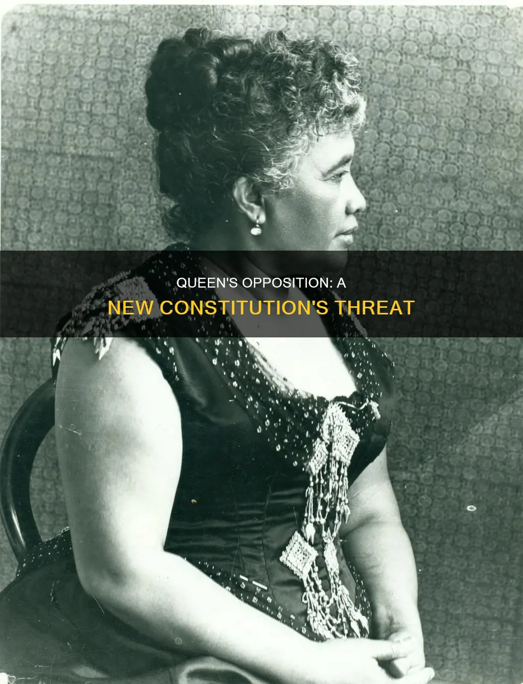 why did queen liliuokalani oppose the new constitution