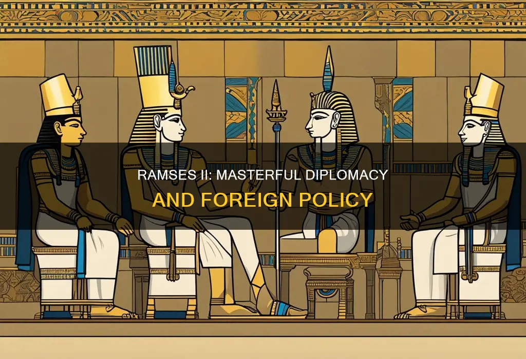 why did ramses ii have a skillful diplomacy
