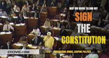 Rhode Island's Resistance: The Constitution Conundrum