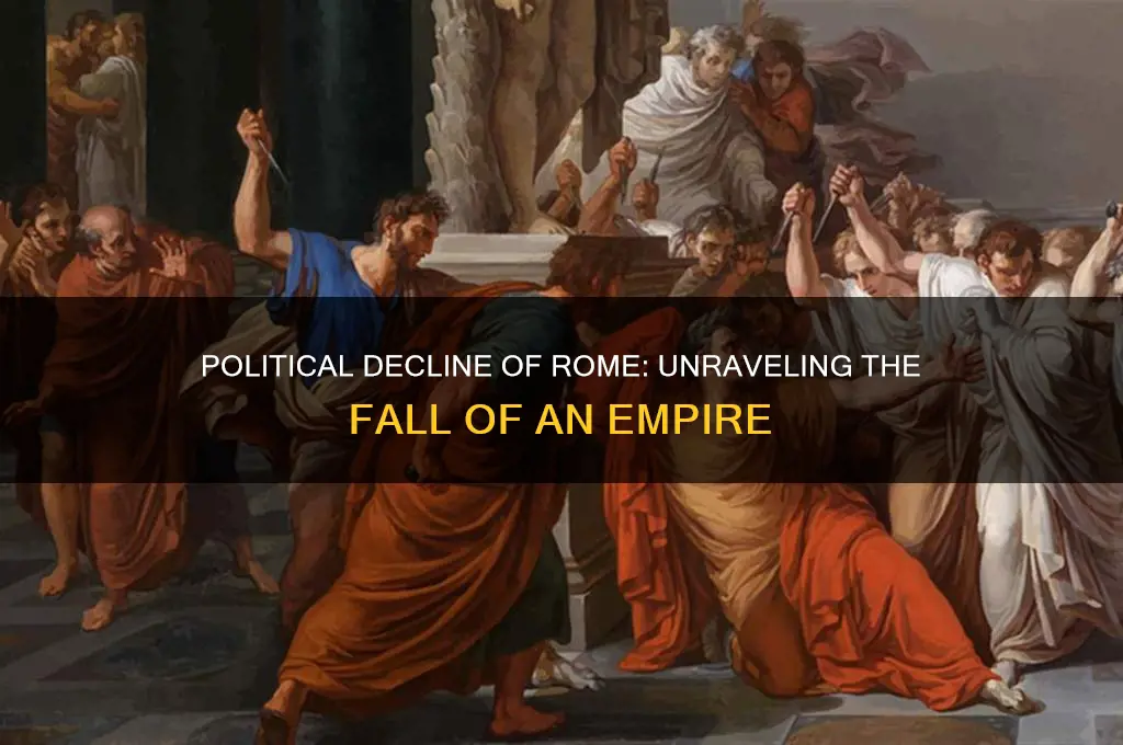 why did rome fall politically