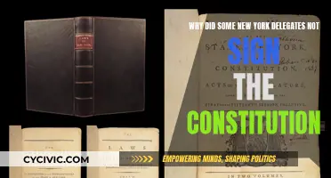 New York Delegates' Refusal to Sign the Constitution Explained