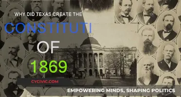 Texas' Constitution of 1869: Post-Civil War Reconstruction