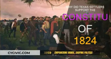 Texas Settlers: Why They Backed the 1824 Constitution