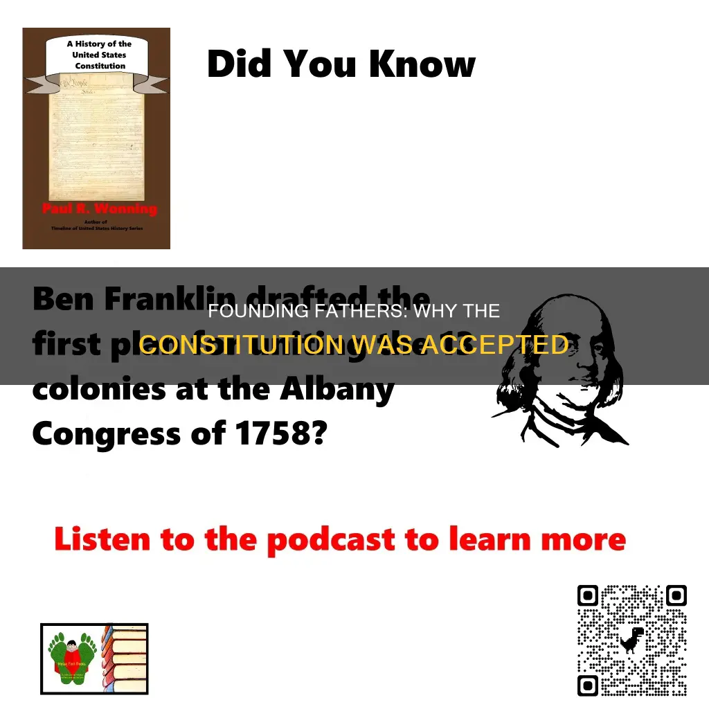 why did the colonies agree to us constitution