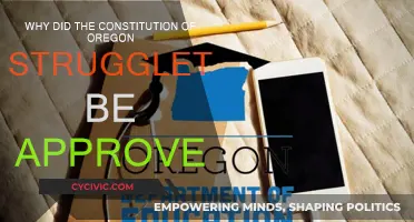 Oregon's Constitution: A Tough Road to Approval