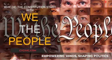 The Constitution's "We the People": A Powerful Beginning