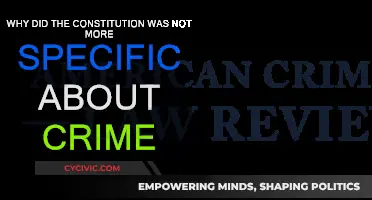 Constitution's Crime Conundrum: Vague Intentions, Precise Amendments