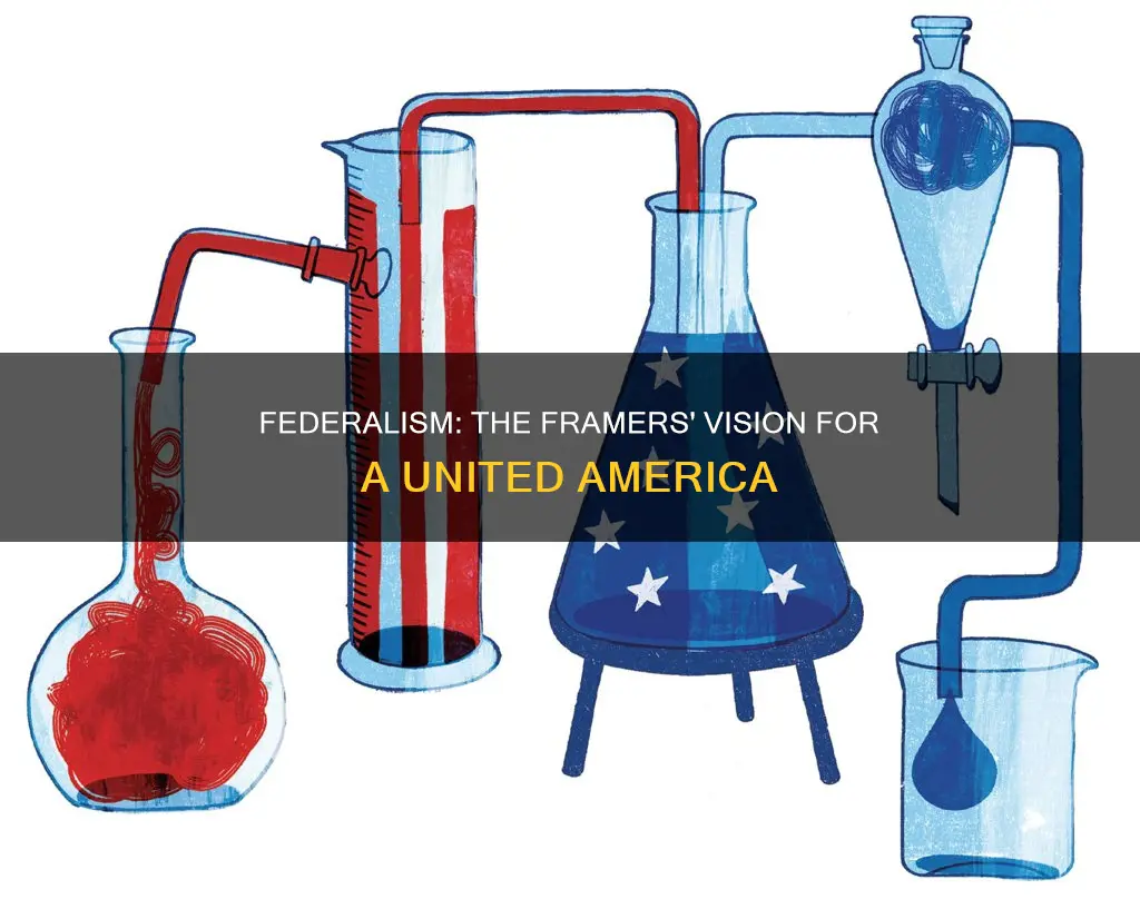 why did the farmers of the constitution chose federalism