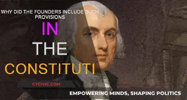 Founders' Constitution: Why Include These Provisions?