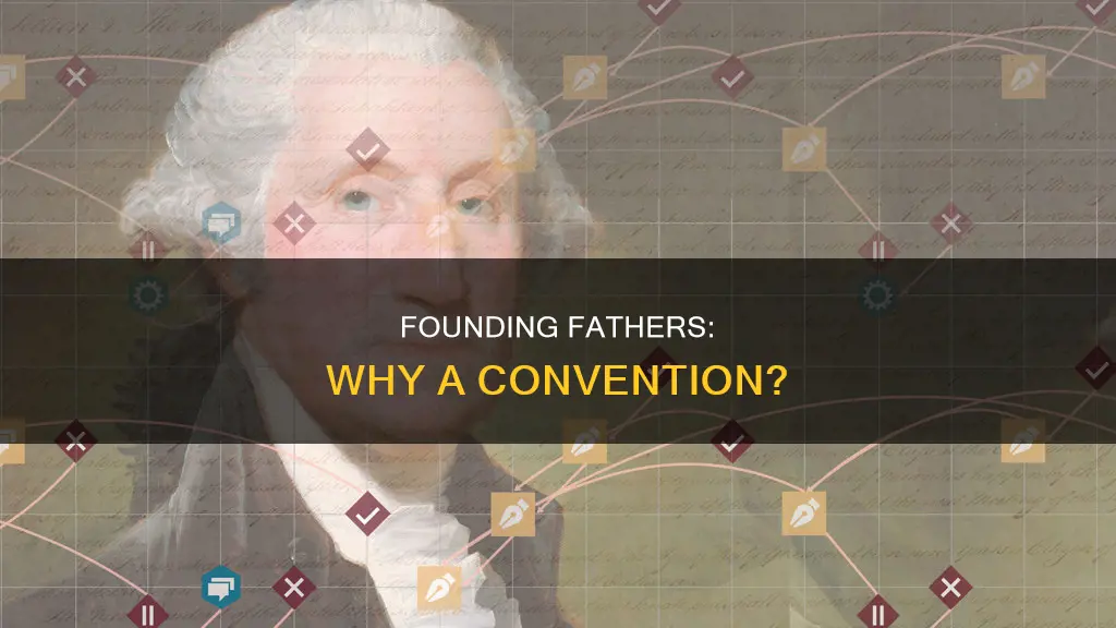 why did the founding fathers call for a constitutional convection