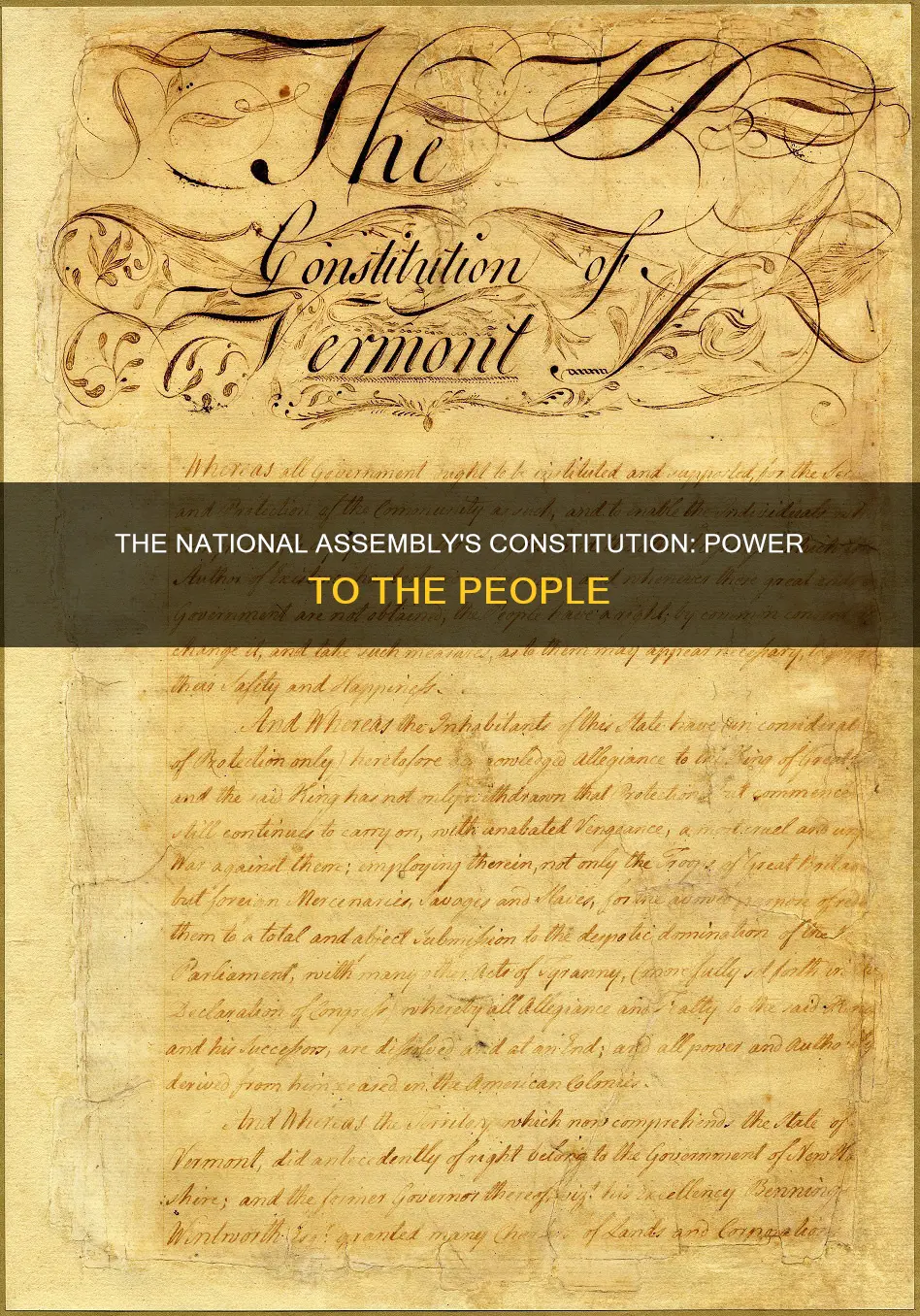 why did the national assembly draft a constitution of 1791