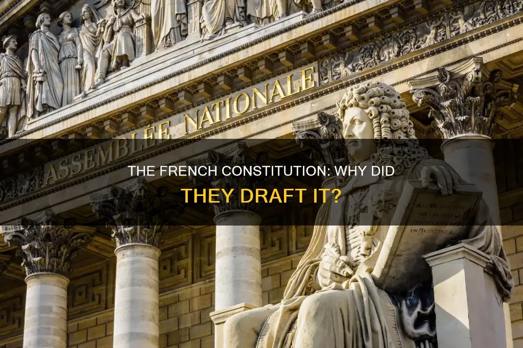 why did they draft france first constitution