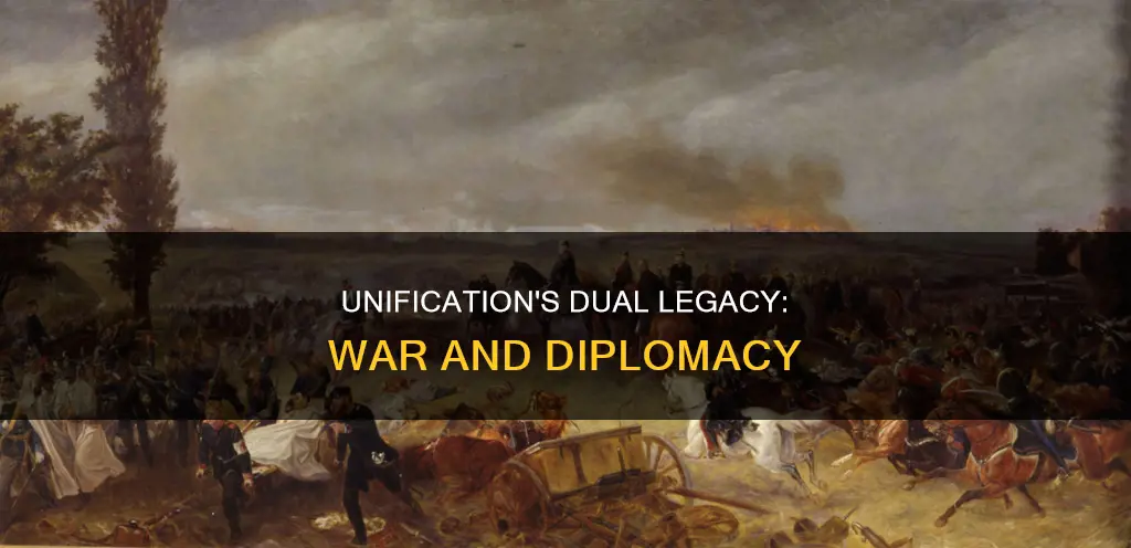 why did unification result diplomacy and war