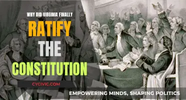 Virginia's Constitution Ratification: The Deciding Factors