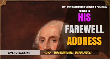 Washington's Farewell Address: Condemning Political Parties for National Unity