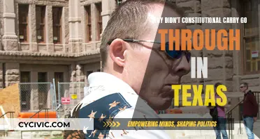 Texas Constitutional Carry: What Went Wrong?