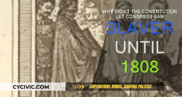The US Constitution's 20-Year Ban on Slavery Abolition