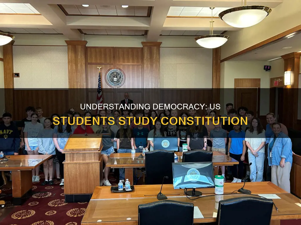 why do american students study the us constitution
