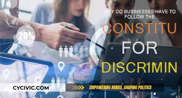 Businesses: Upholding Equality, Abiding by the Constitution