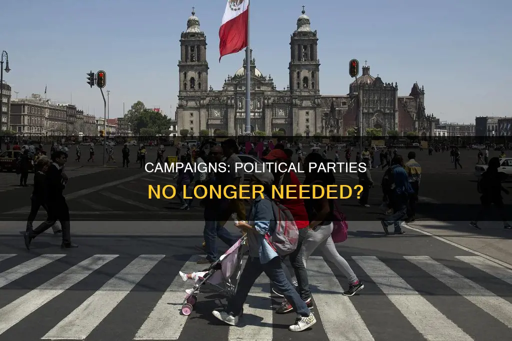 why do campaigns no longer depend on political parties
