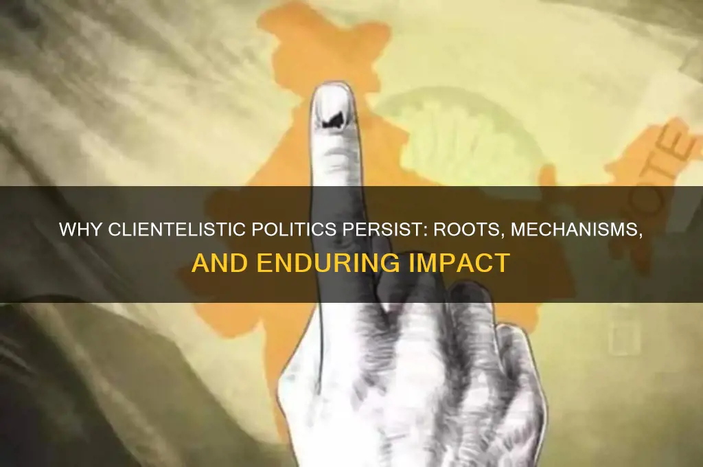 why do clientelistic politics persist