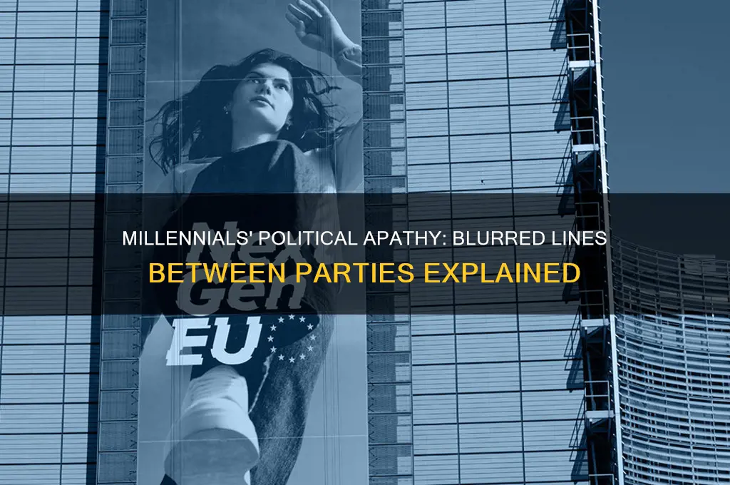 why do millennials see little difference between political parties