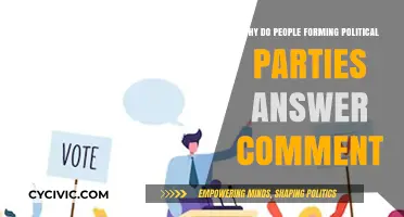 Why Do People Form Political Parties? Answering Your Comments