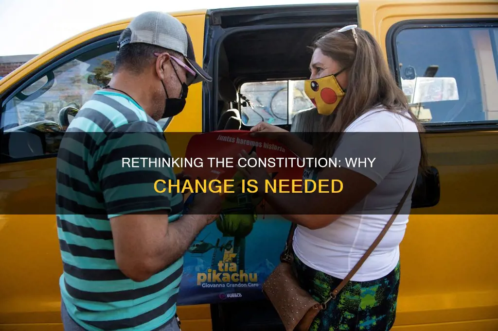 why do people think the constitution should be re wrote