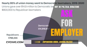 Political Donations: Why the Employer Question?