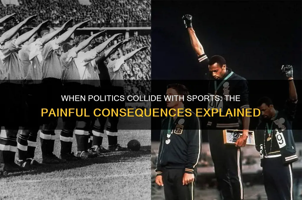 why do politics hurt sports