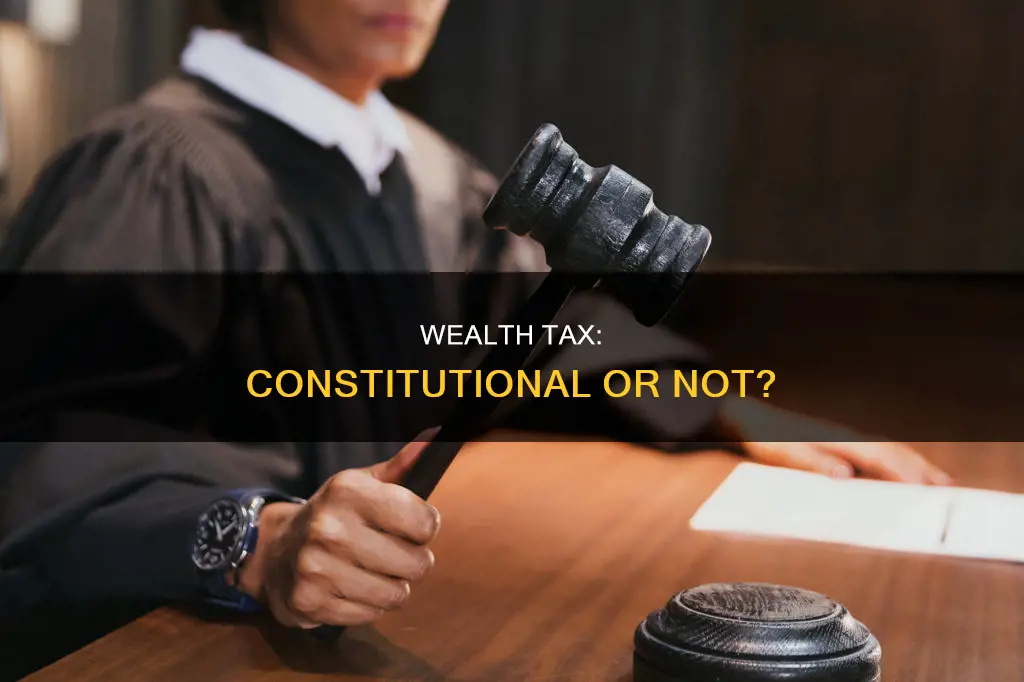 why do some people think a wealth tax constitutional