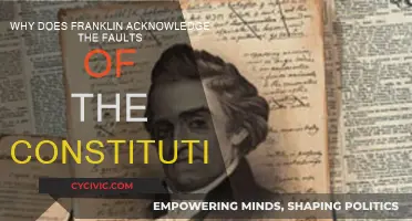 Franklin's Constitution: Acknowledging Flaws for Progress