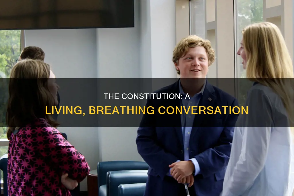 why does linda monk consider the constitution a conversation