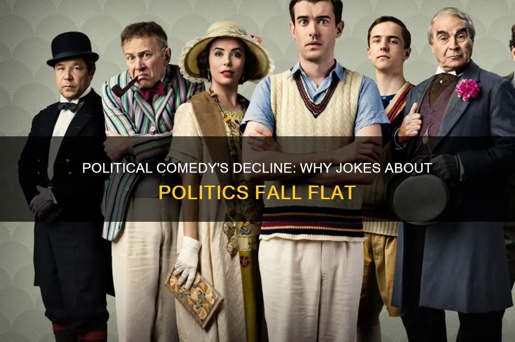 why does political comedy suck