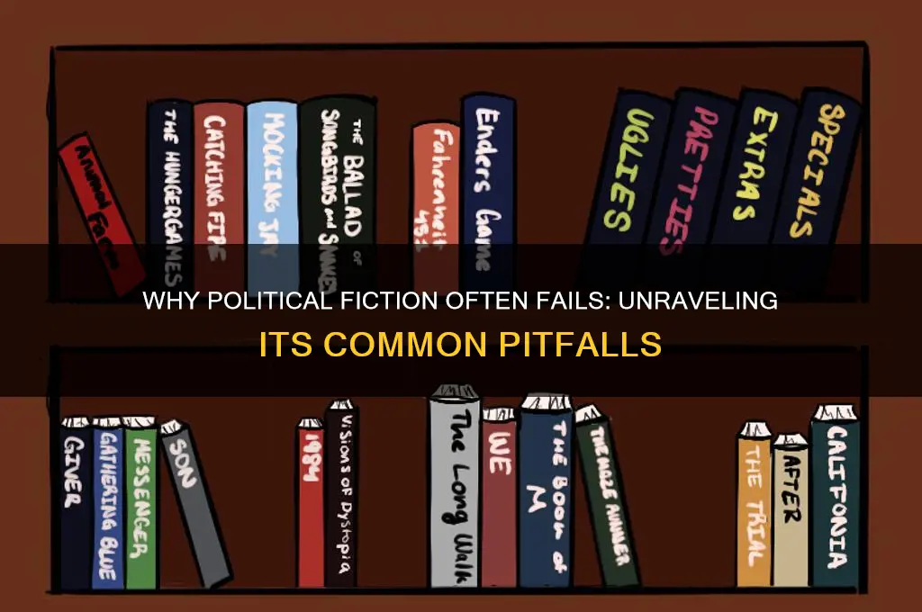 why does political ficiton bad
