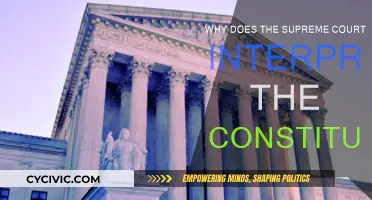 Interpreting the Constitution: Supreme Court's Duty