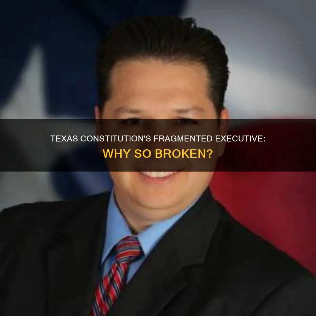 why does the texas constitution create a fragmented executive branch