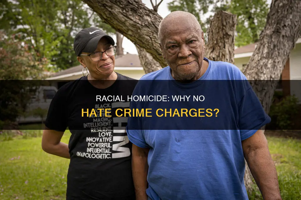 why doesnt racially motivated homicide constitute a hate crime
