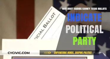 Why Harris County, Texas Ballots Lack Political Party Indicators