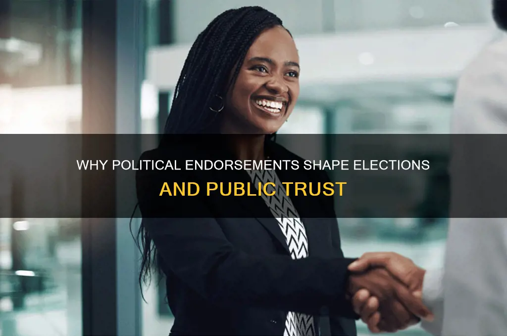 why endorsements matter politics