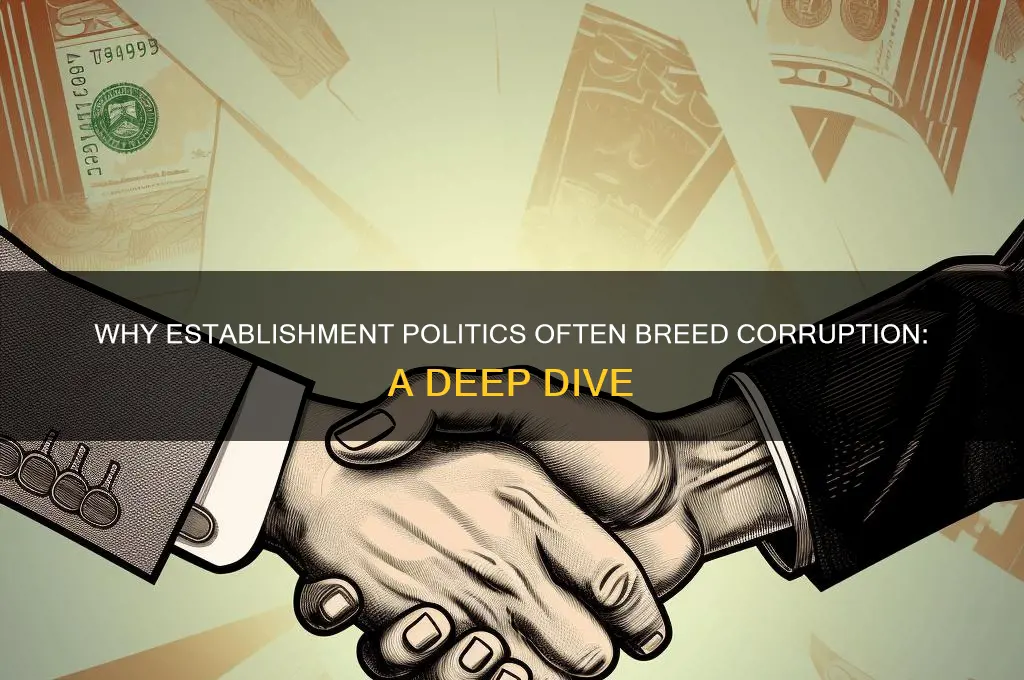 why establishment political are corrupt