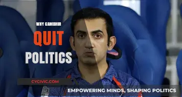Gautam Gambhir's Political Exit: Unraveling the Reasons Behind His Decision